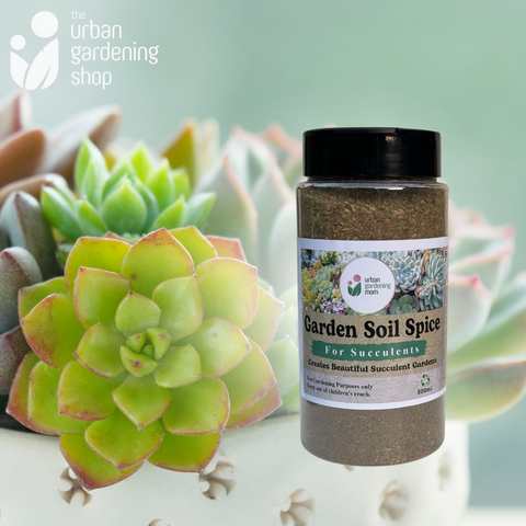 Garden Soil Spice for Succulents - All Natural Soil Additive for Cactus and Succulents