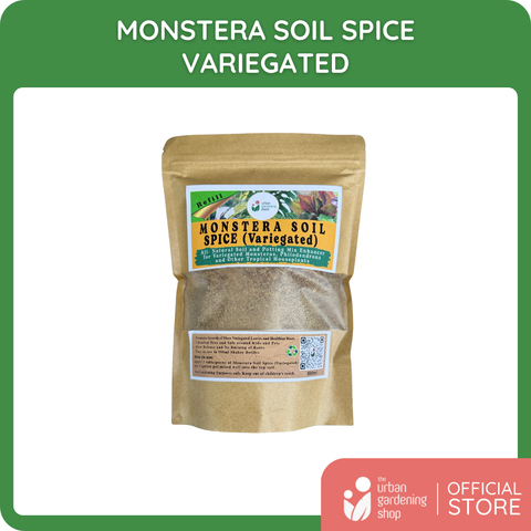 Monstera Soil Spice - All Natural Soil Additive and Plant Food for Monstera, Philodendron and other Tropical Houseplants